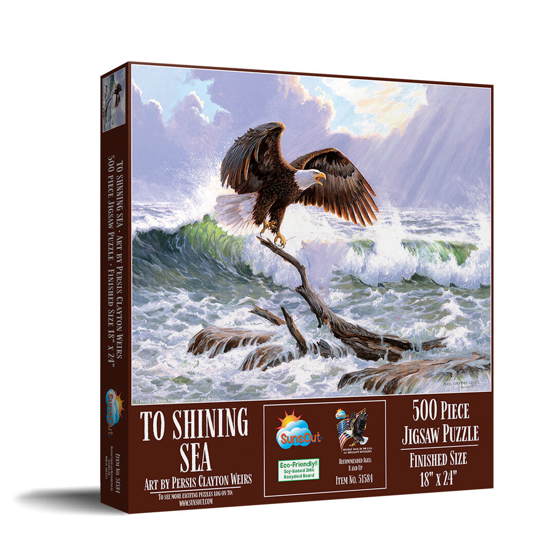 SunsOut - To Shining Sea - 500 Teile Puzzle