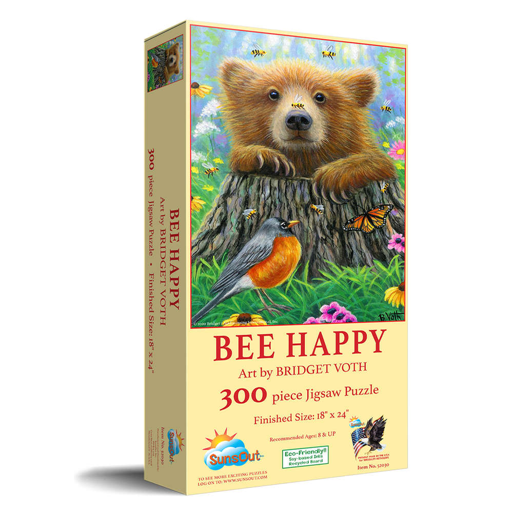SunsOut - Bee Happy - 300 Teile Puzzle - Nur CHF 16.90! Jetzt kaufen auf fluxed.ch