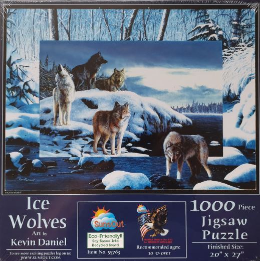 Sunsout - Ice Wolves - 1000 Teile Puzzle - Nur CHF 21.90! Jetzt kaufen auf fluxed.ch