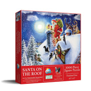 SunsOut - Santa on the Roof - 1000 Teile Puzzle