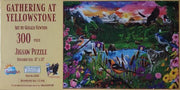 SunsOut - Gathering at Yellowstone - 300 XXL-Teile Puzzle