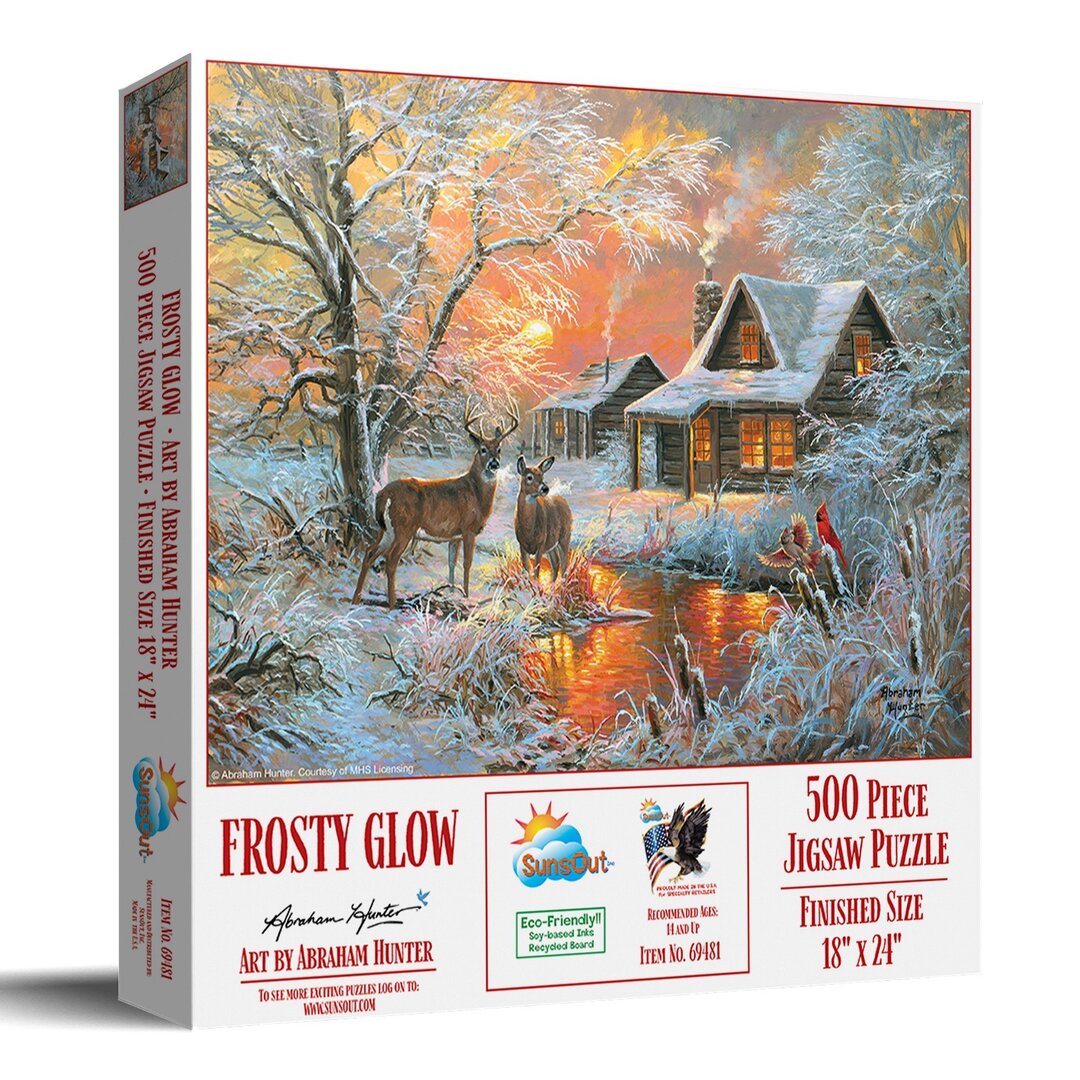SunsOut - Frosty Glow - 500 Teile Puzzle