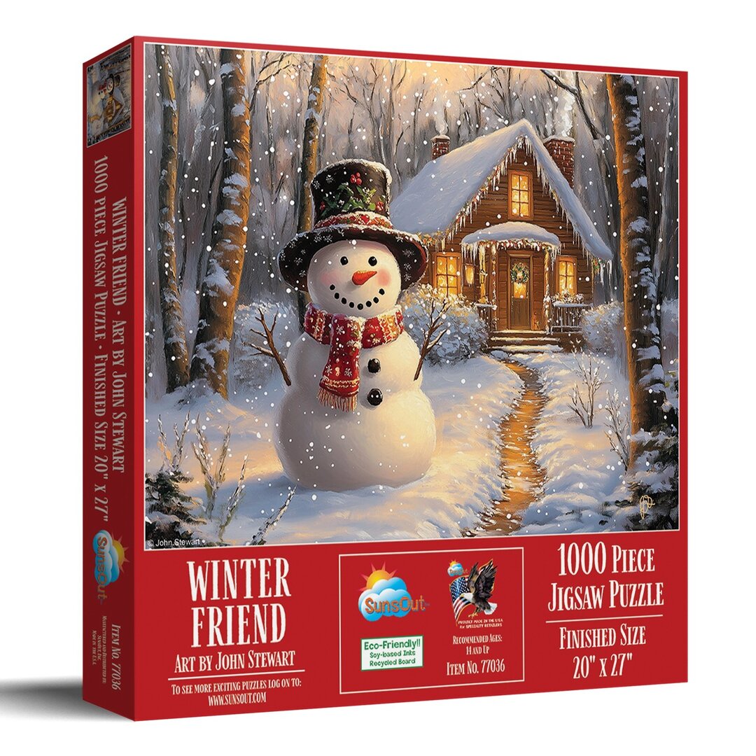 SunsOut - Winter Friend - 1000 Teile Puzzle