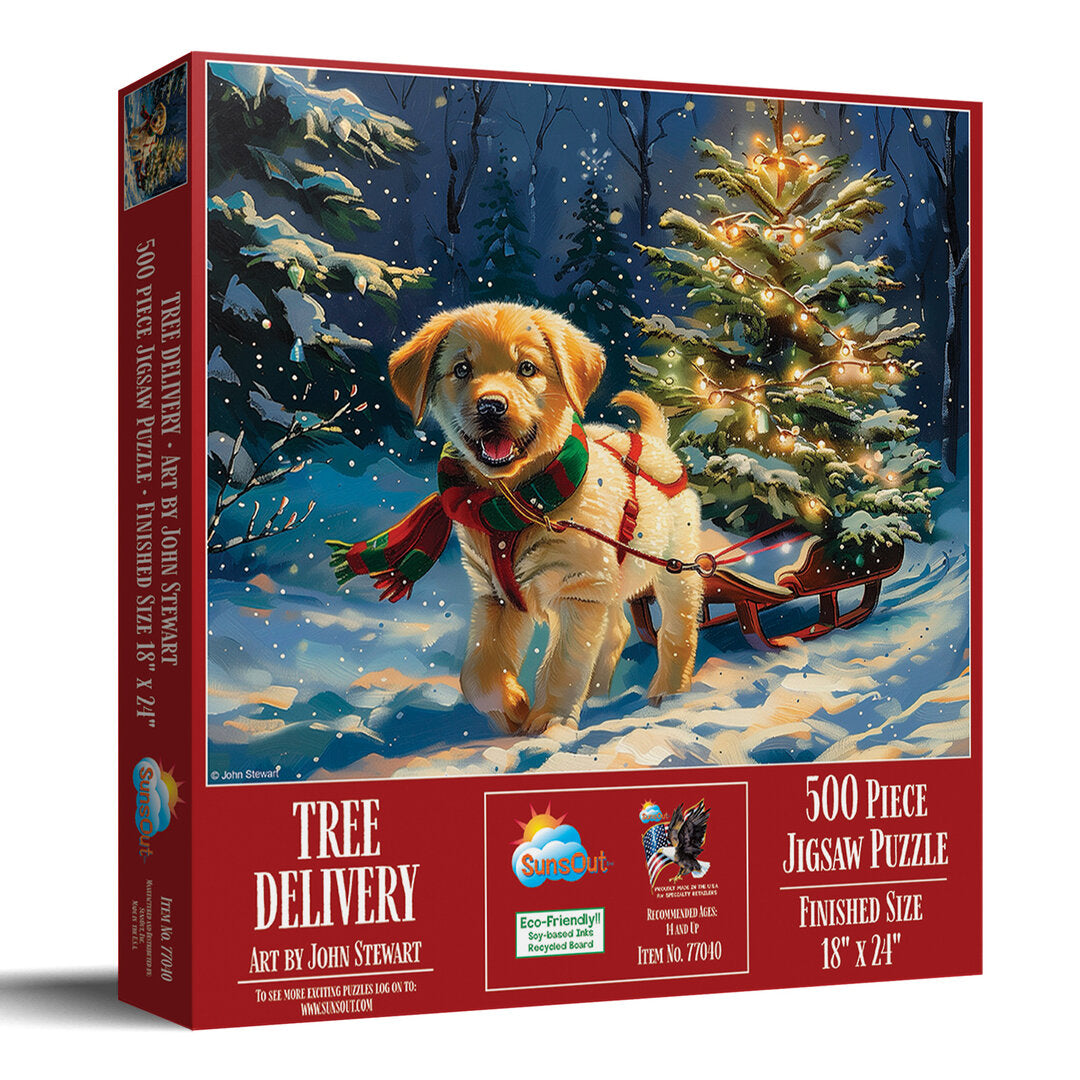SunsOut - Tree Delivery - 500 Teile Puzzle