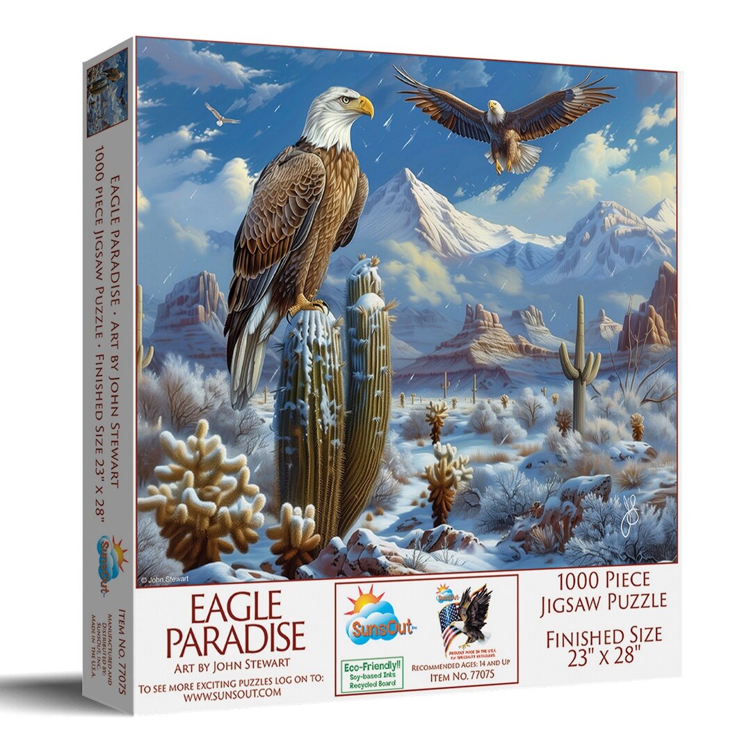 SunsOut - Eagle Paradise - 1000 Teile Puzzle