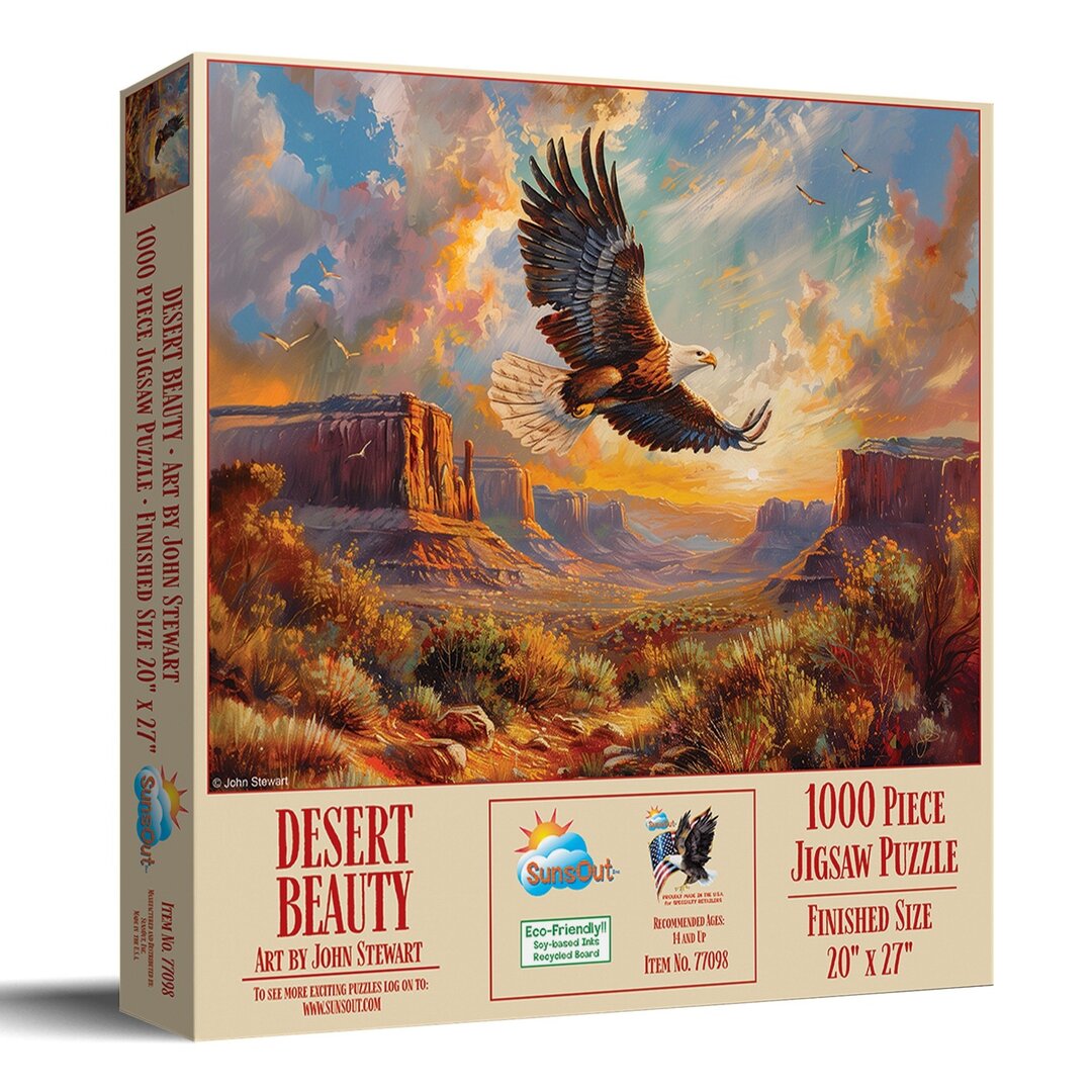 SunsOut - Desert Beauty - 1000 Teile Puzzle