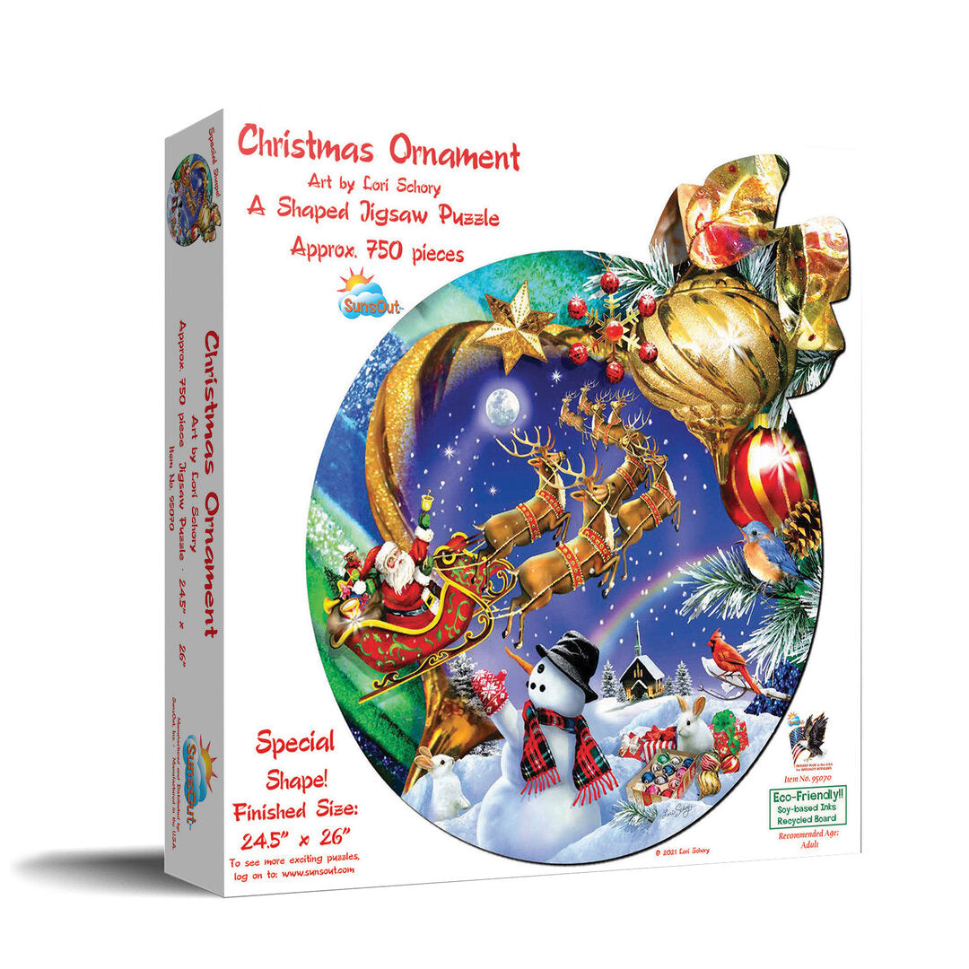 SunsOut - Christmas Ornament - 750 Teile Puzzle