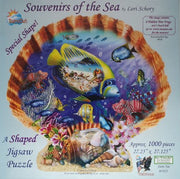 Sunsout - Souvenirs of the Sea - 1000 Teile Form Puzzle