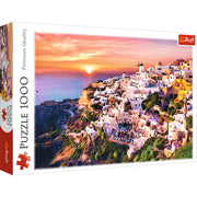Trefl - Sunset over Santorini - 1000 Teile Puzzle