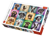 Trefl - Funny Dog Portraits - 1000 Teile Puzzle