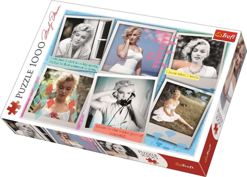 Trefl - Collage - Marilyn Monroe - 1000 Teile Puzzle - Nur CHF 7.50! Jetzt kaufen auf fluxed.ch