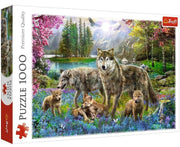 Trefl - Wolfsfamilie - 1000 Teile Puzzle