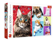 Trefl - Happy Cats - 1000 Teile Puzzle