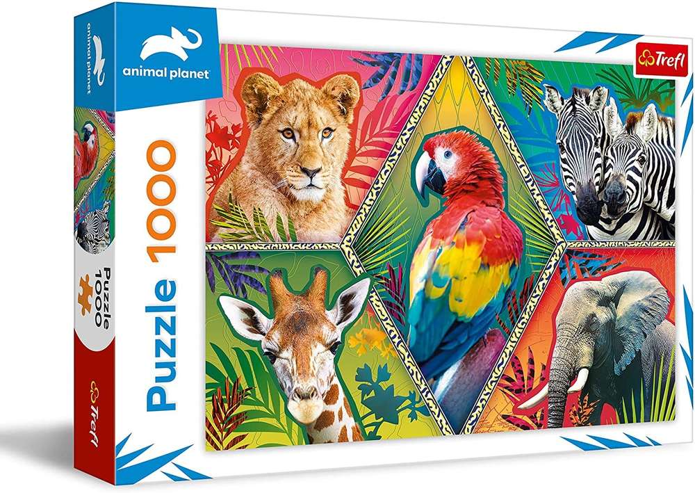 Trefl - Exotic Animals - 1000 Teile Puzzle - Nur CHF 16.90! Jetzt kaufen auf fluxed.ch