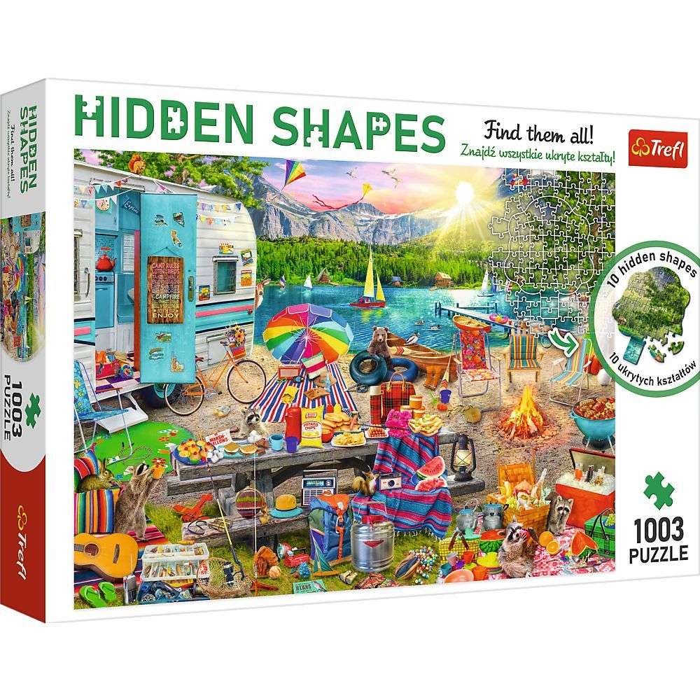 Trefl - Motorhome Trip - Hidden Shapes - 1003 Teile Puzzle - Nur CHF 16.90! Jetzt kaufen auf fluxed.ch