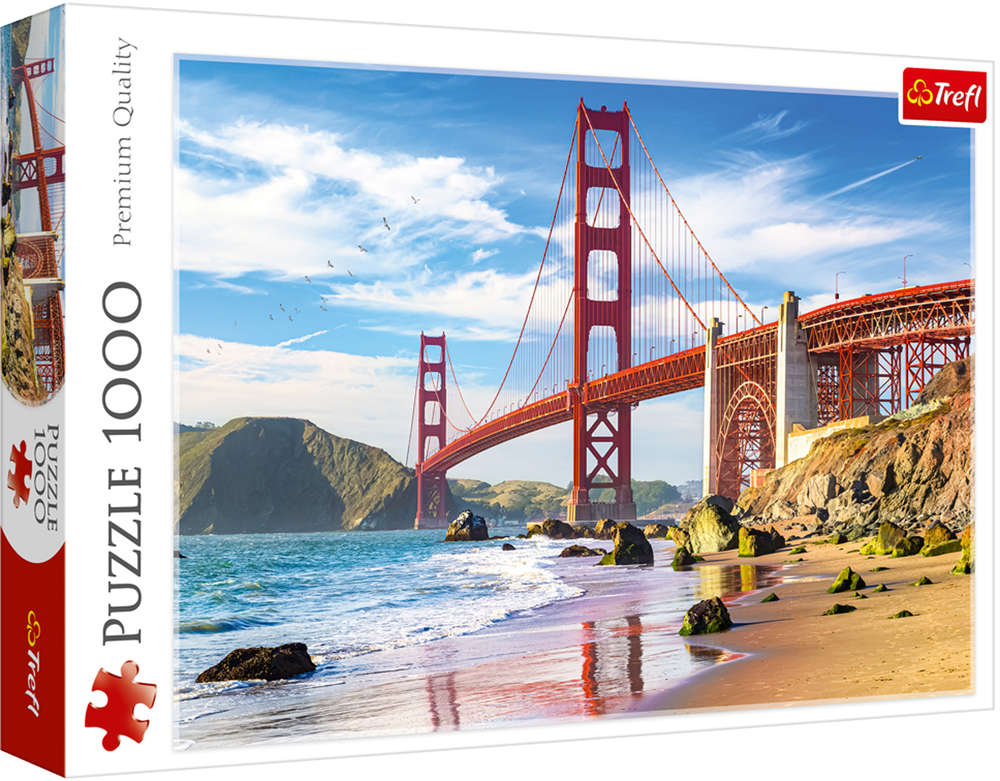 Trefl - Golden Gate Bridge, San Francisco, USA - 1000 Teile Puzz - Nur CHF 16.90! Jetzt kaufen auf fluxed.ch