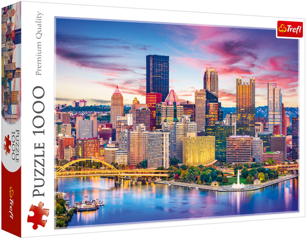 Trefl - Pittsburgh, Pennsylvania, USA - 1000 Teile Puzzle - Nur CHF 16.90! Jetzt kaufen auf fluxed.ch