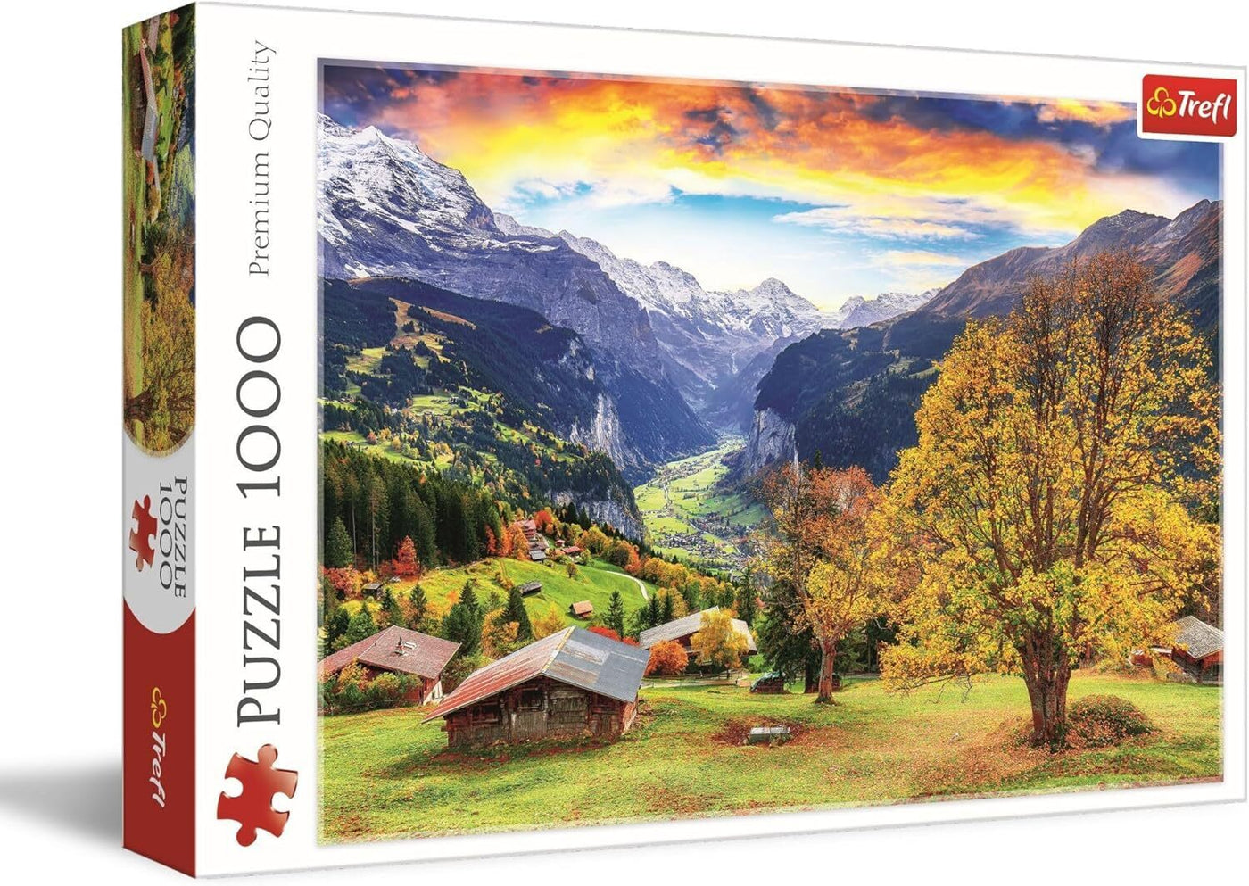 Trefl - Malerisches Alpendorf - 1000 Teile Puzzle - Nur CHF 16.90! Jetzt kaufen auf fluxed.ch