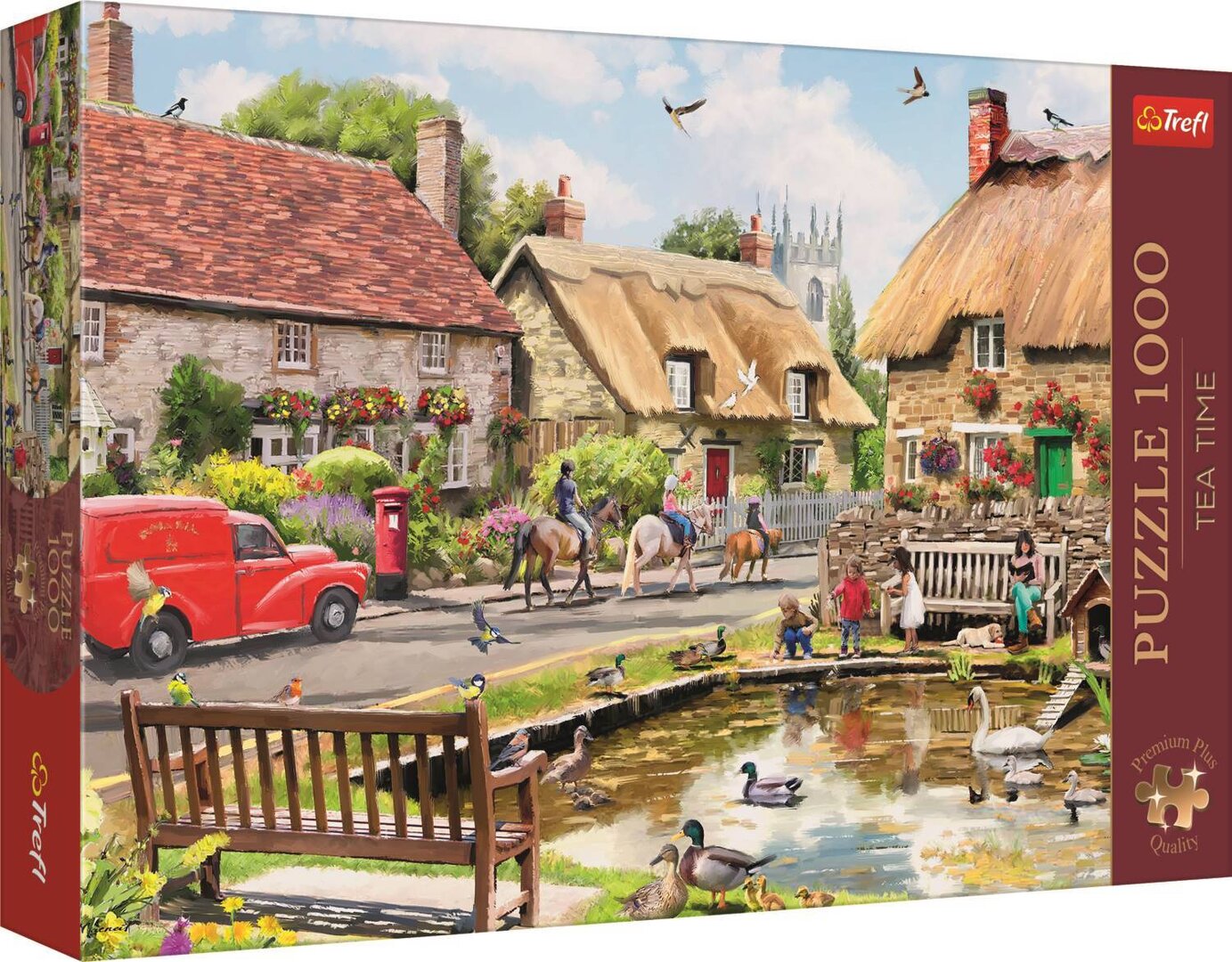 Trefl - Sommer im Städtchen - 1000 Teile Puzzle - Nur CHF 16.90! Jetzt kaufen auf fluxed.ch