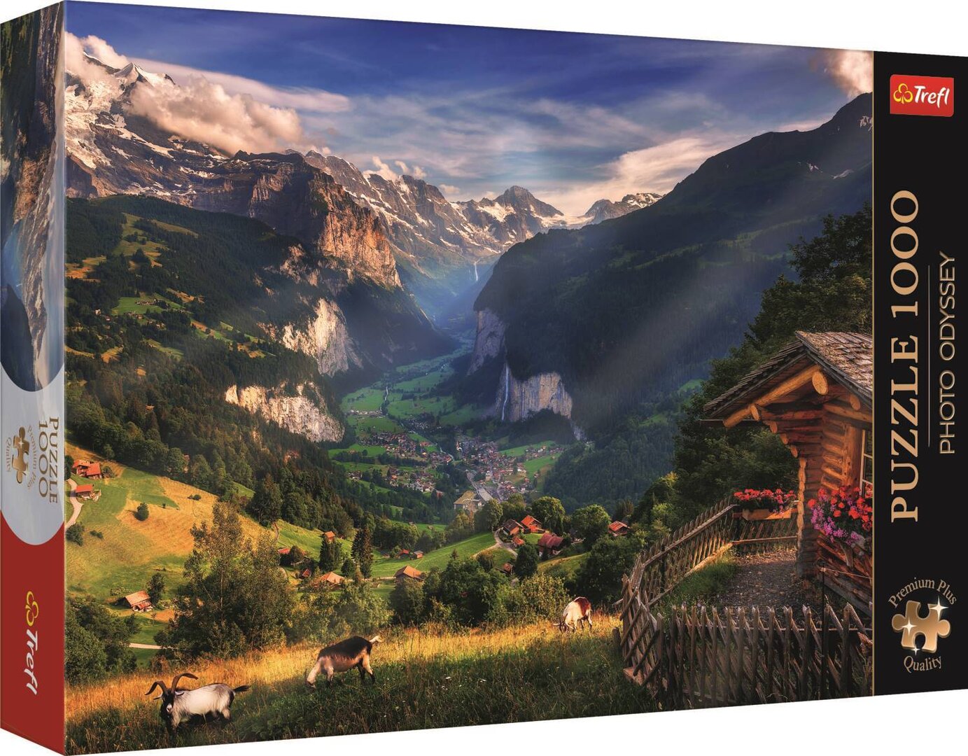 Trefl - Lauterbrunnental, Schweiz - 1000 Teile Puzzle