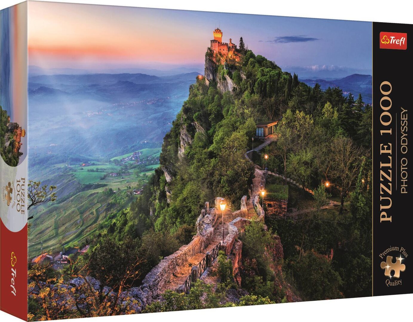 Trefl - Cesta-Turm, San Marino - 1000 Teile Puzzle - Nur CHF 16.90! Jetzt kaufen auf fluxed.ch