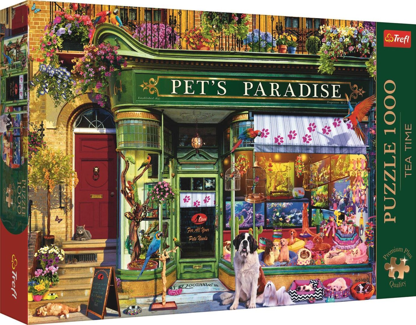 Trefl - Ein Paradies für Tiere - 1000 Teile Puzzle