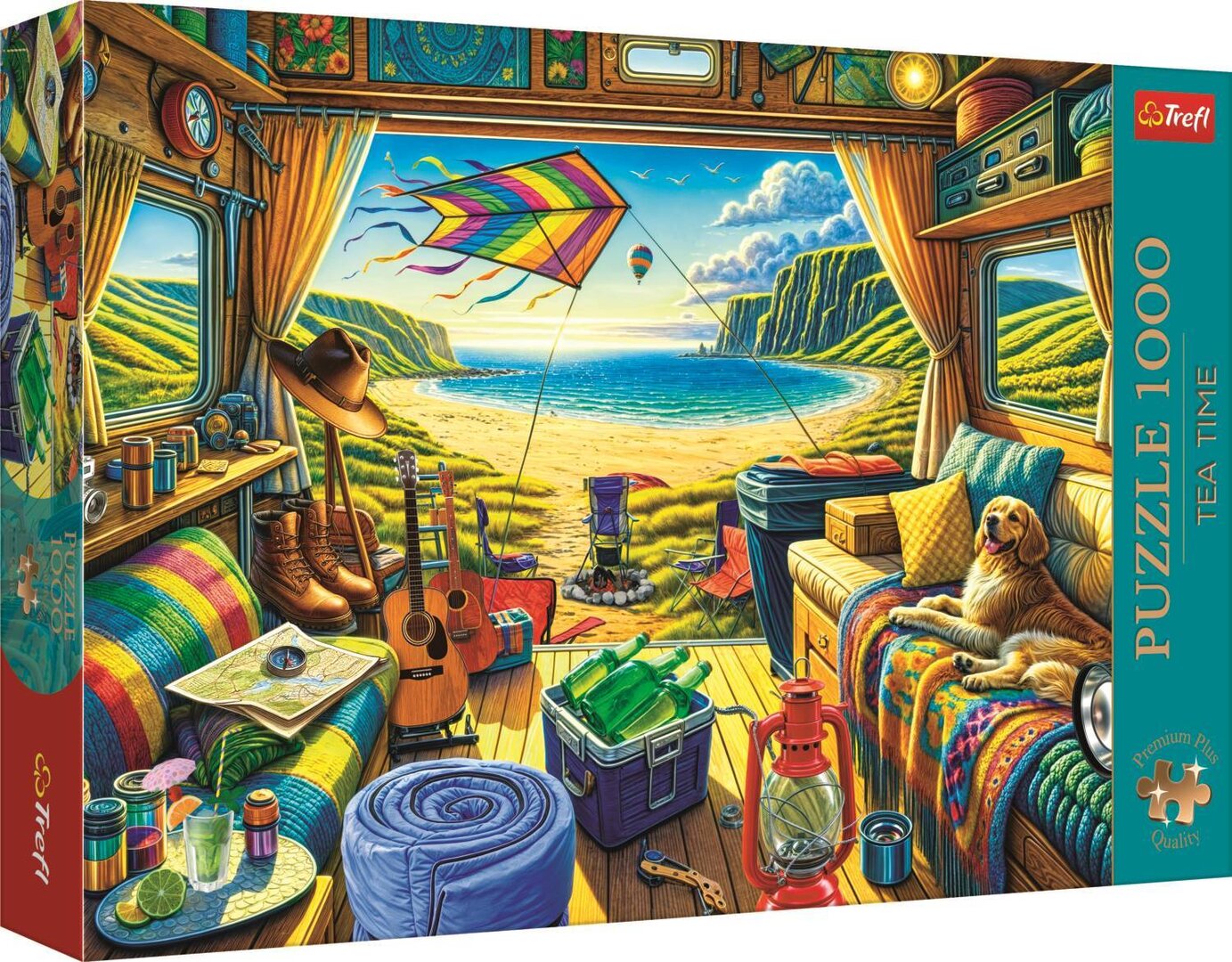 Trefl - Mit dem Campingwagen auf Reisen - 1000 Teile Puzzle - Nur CHF 16.90! Jetzt kaufen auf fluxed.ch