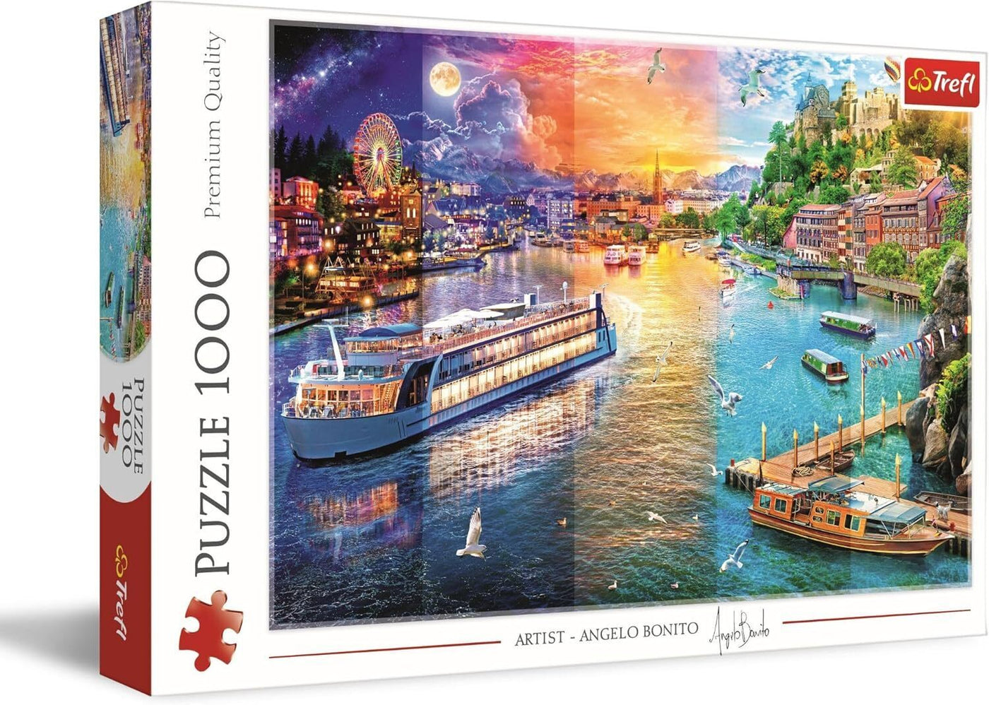 Trefl - Cruise in Europe - 1000 Teile Puzzle - Nur CHF 16.90! Jetzt kaufen auf fluxed.ch