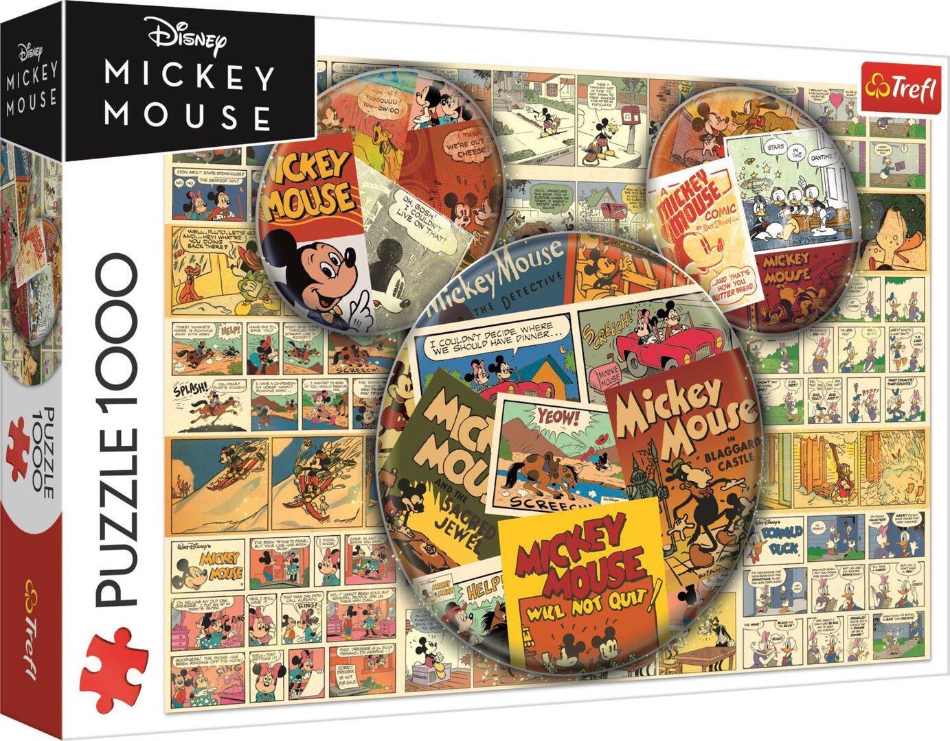 Trefl - Comic Mickey Mouse - 1000 Teile Puzzle