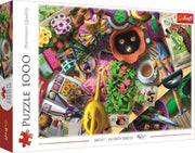 Trefl - Tidying up the Garden - 1000 Teile Puzzle