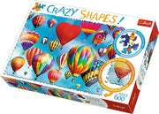 Trefl - Crazy Shapes - Colorful Balloons - 600 Teile Puzzle