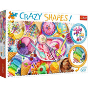 Trefl - Crazy Shapes - Sweet Dream - 600 Teile Puzzle