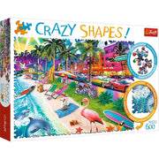Trefl - Crazy Shapes - Miami Beach - 600 Teile Puzzle