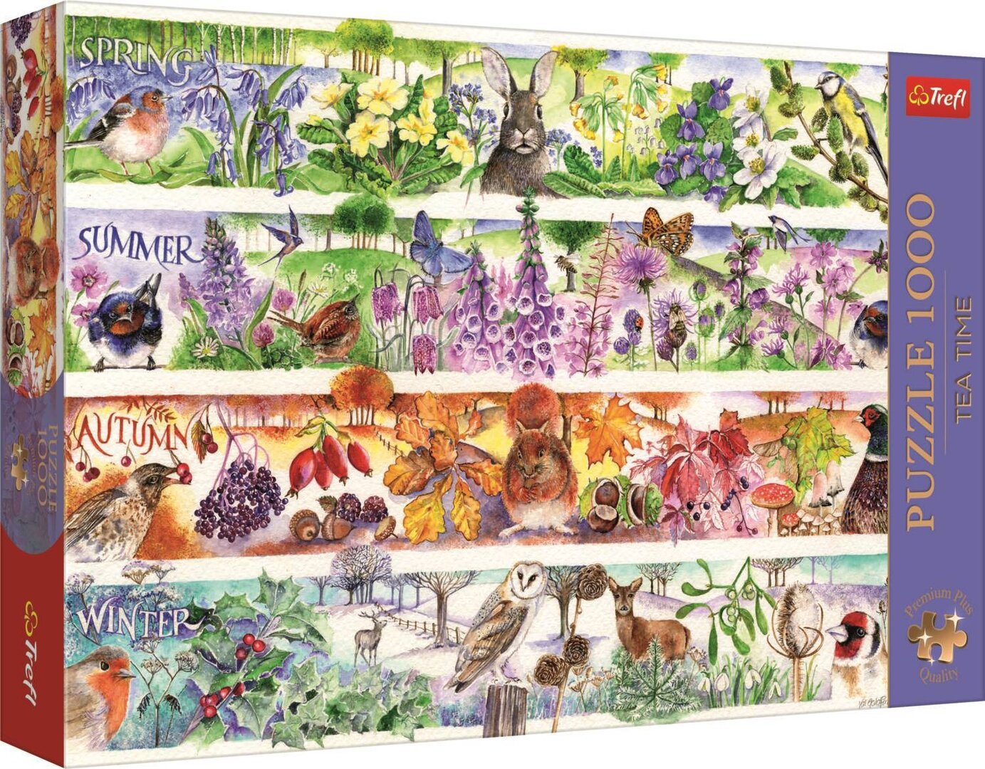Trefl - Vier Jahreszeiten - 1000 Teile Puzzle - Nur CHF 16.90! Jetzt kaufen auf fluxed.ch