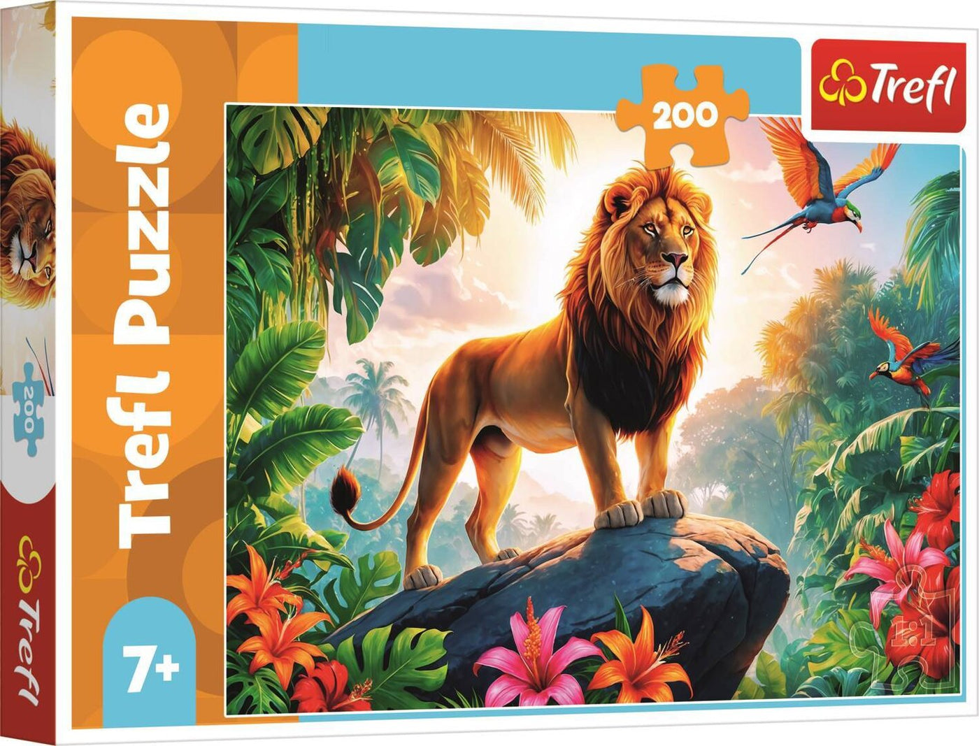 Trefl - König des Dschungels - 200 Teile Puzzle
