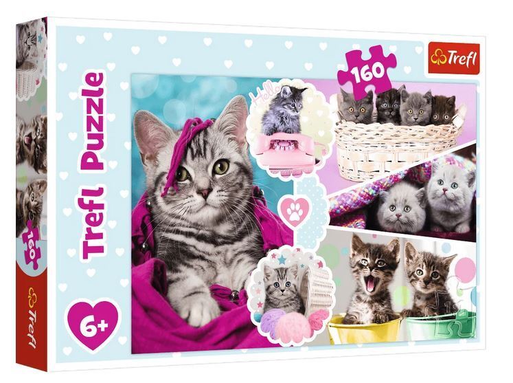 Trefl - Entzückende Kätzchen - 160 Teile Puzzle - Nur CHF 11.90! Jetzt kaufen auf fluxed.ch