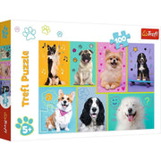 Trefl - World of Dogs - 100 Teile Puzzle