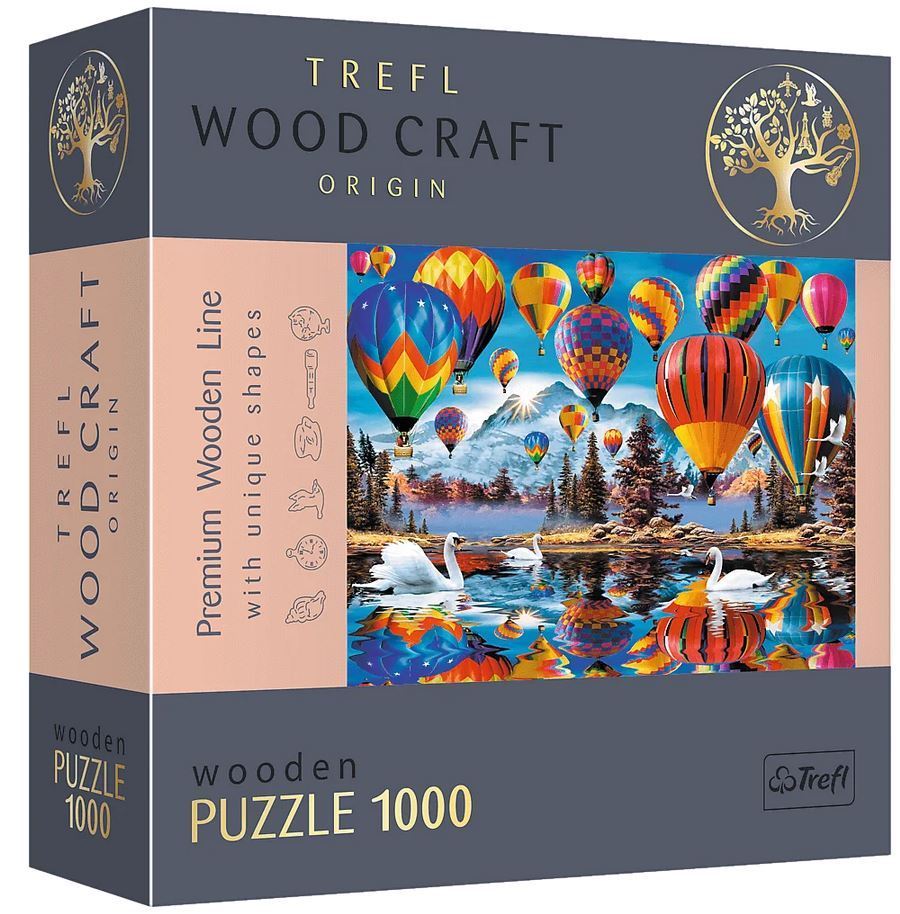 Trefl - Colorful Balloons - 1000 Teile Holz Puzzle - Nur CHF 41.90! Jetzt kaufen auf fluxed.ch