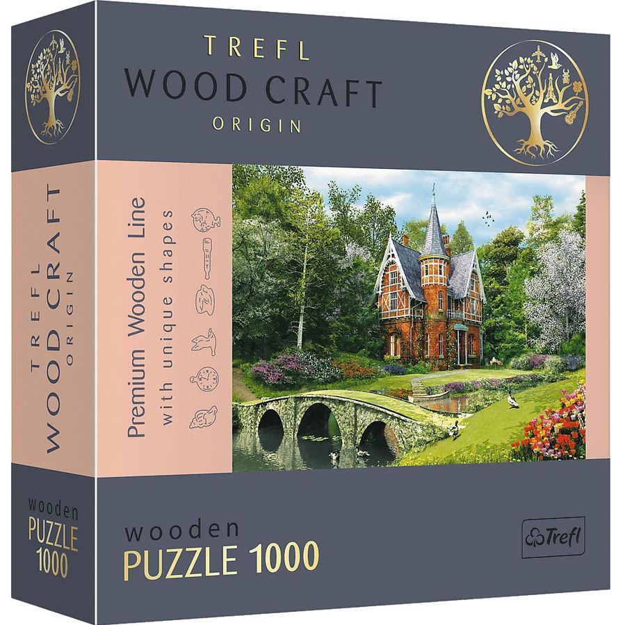 Trefl - Victorian House - 1000 Teile Holz Puzzle - Nur CHF 41.90! Jetzt kaufen auf fluxed.ch