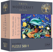 Trefl - Sea Life - 500+1 Teile Holzpuzzle
