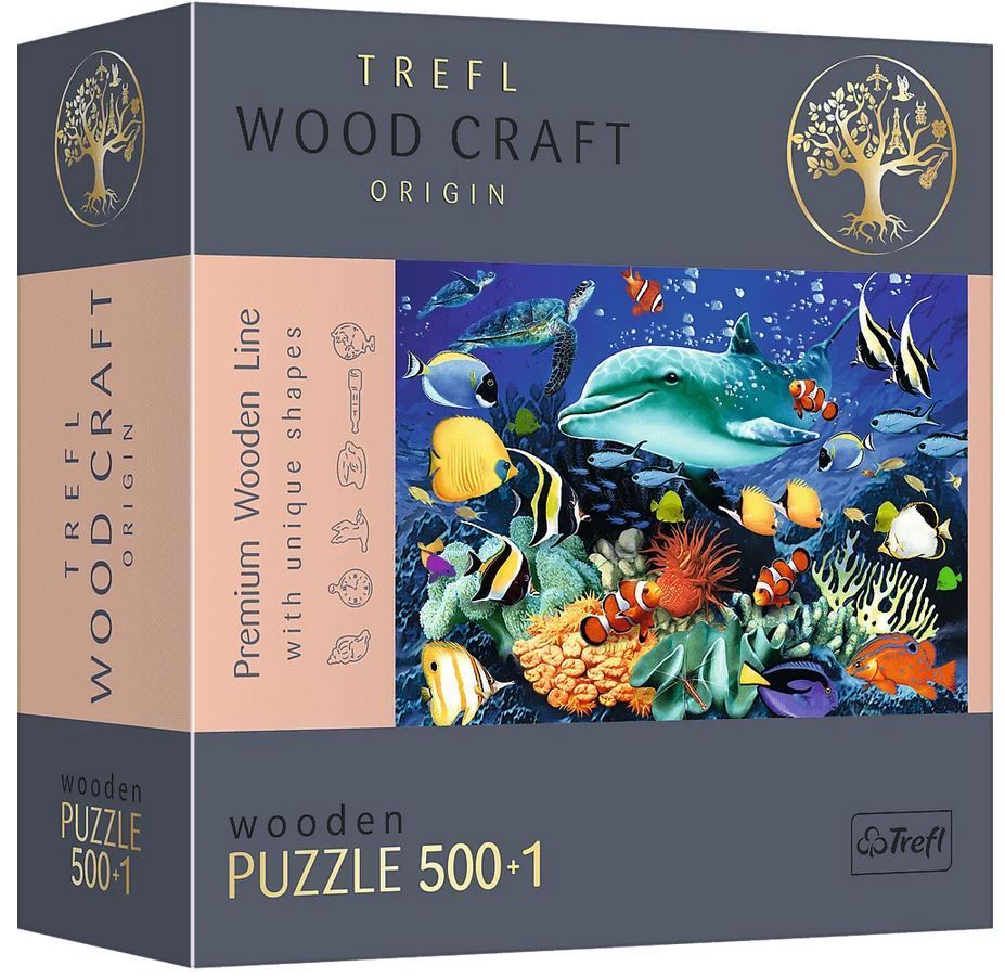 Trefl - Sea Life - 500+1 Teile Holzpuzzle - Nur CHF 32.90! Jetzt kaufen auf fluxed.ch