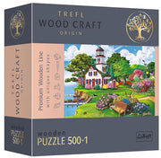 Trefl - Summer Haven - 500+1 Teile Holzpuzzle