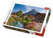 Trefl - Alpen im Sommer, Kandersteg, Schweiz - 2000 Teile Puzzle