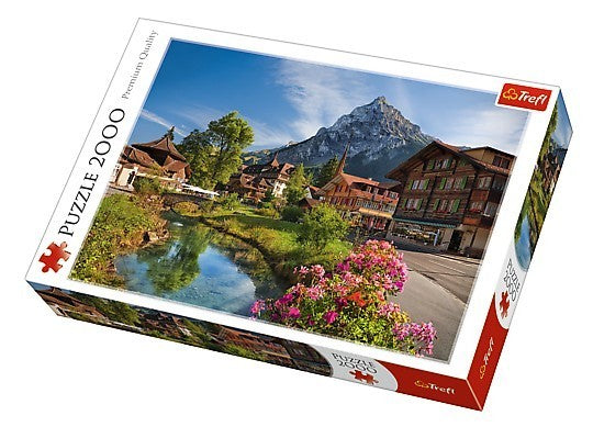 Trefl - Alpen im Sommer, Kandersteg, Schweiz - 2000 Teile Puzzle - Nur CHF 24.90! Jetzt kaufen auf fluxed.ch