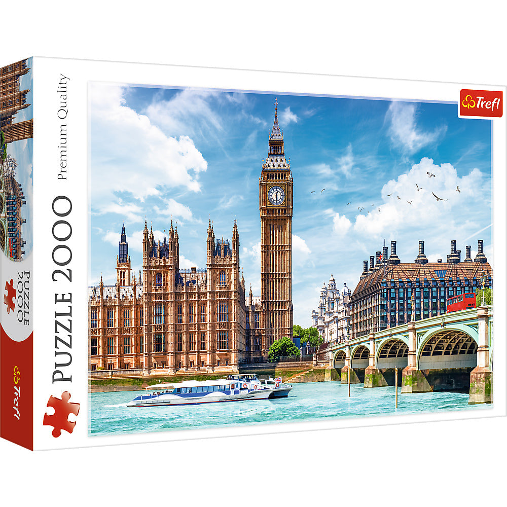 Trefl - Big Ben, London, England - 2000 Teile Puzzle