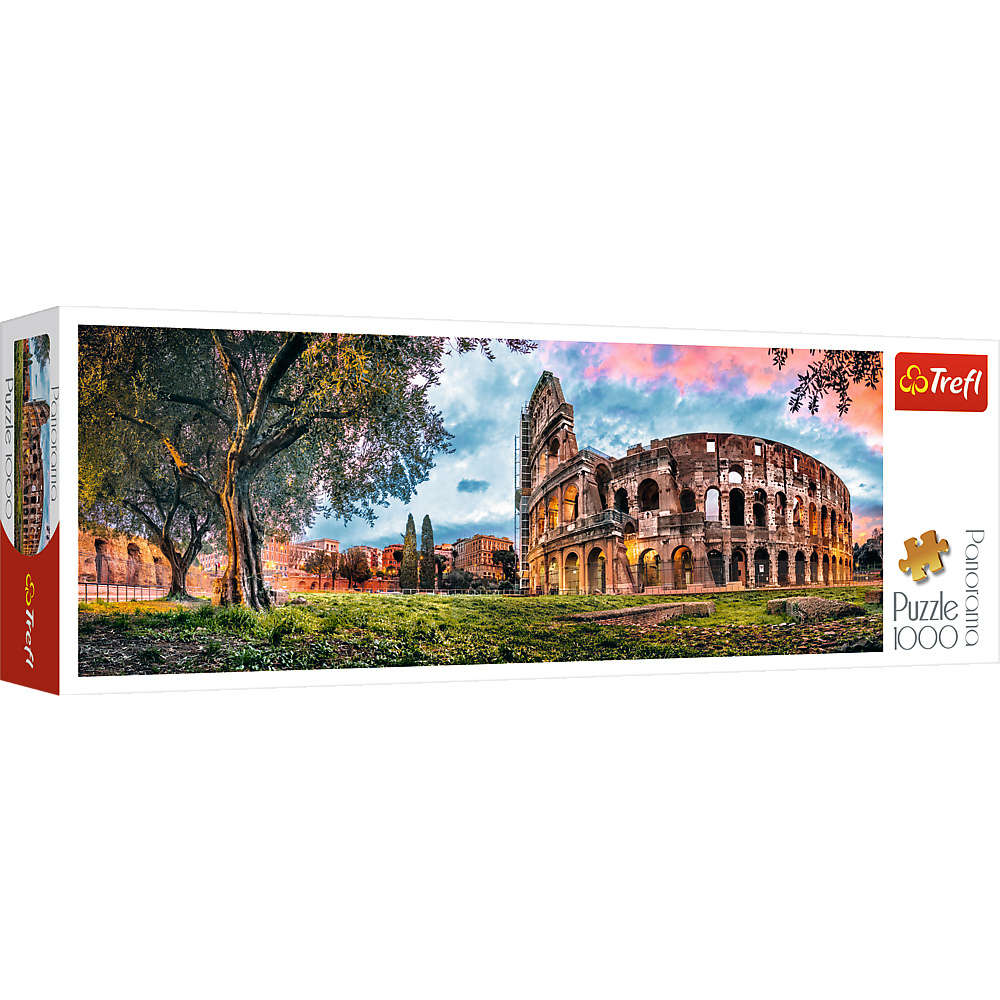 Trefl - Colosseum at dawn - 1000 Teile Panorama Puzzle - Nur CHF 16.90! Jetzt kaufen auf fluxed.ch