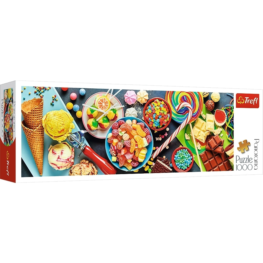 Trefl - Sweet Delights - 1000 Teile Panorama Puzzle