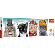 Trefl - Fluffy Team - 500 Teile Panorama Puzzle