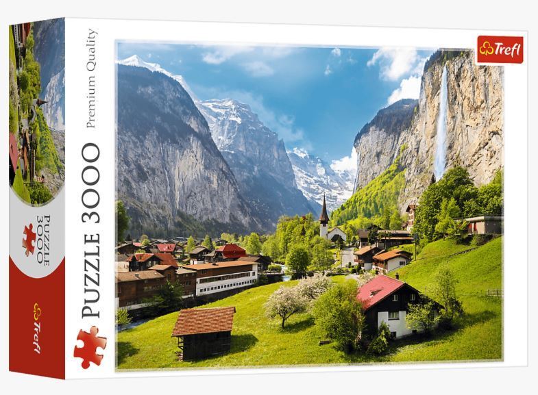 Trefl - Lauterbrunnen, Schweiz - 3000 Teile Puzzle - Nur CHF 32.90! Jetzt kaufen auf fluxed.ch
