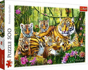 Trefl - Family of Tigers - 500 Teile Puzzle